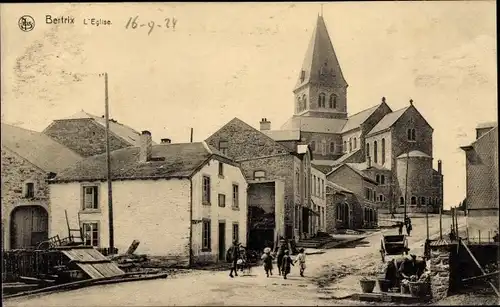 Ak Bertrix Wallonien Luxemburg, L'Eglise