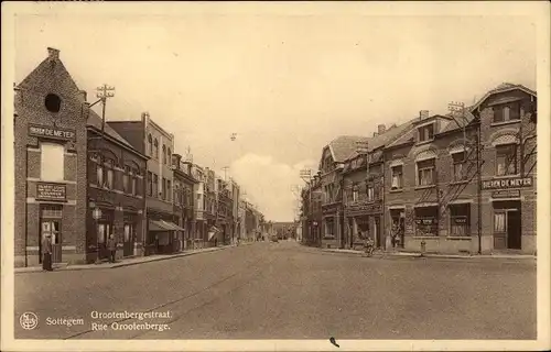 Ak Sottegem Zottegem Ostflandern, Rue Grootenberge