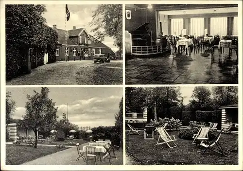 Ak Haxtum Aurich in Ostfriesland, Folkers Gaststätten