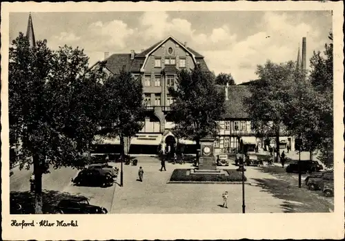 Ak Herford in Westfalen, Alter Markt