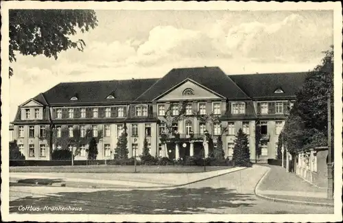 Ak Cottbus in der Niederlausitz, Krankenhaus