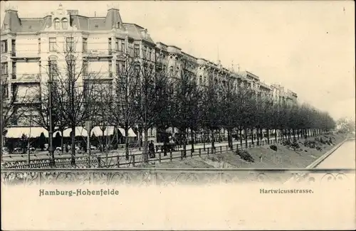 Ak Hamburg Hohenfelde, Hartwicusstraße