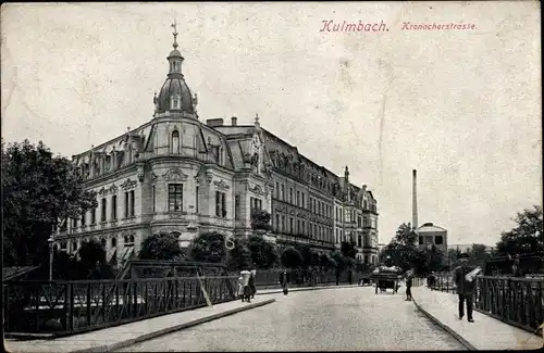 Ak Kulmbach in Oberfranken, Kronacherstraße