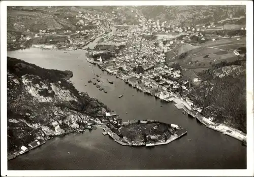 Sammelbild Zeppelin Weltfahrten II. Buch Serie Nordland Fahrten 1930 Bild 30, Egersund