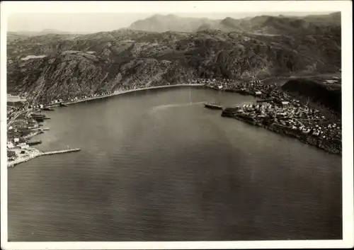 Sammelbild Zeppelin Weltfahrten II. Buch Serie Nordland Fahrten 1930 Bild 36, Hammerfest