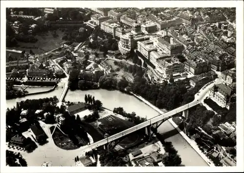 Sammelbild Zeppelin Weltfahrten II. Buch Serie Schweizer Fahrten Bild 74, Bern