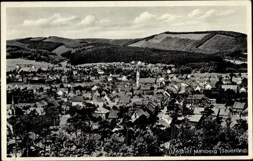 Ak Marsberg im Sauerland, Gesamtansicht