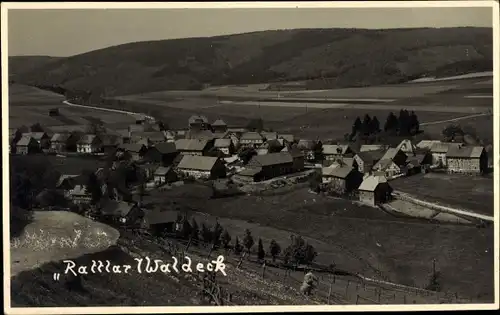 Ak Rattlar Willingen Upland in Hessen, Gesamtansicht