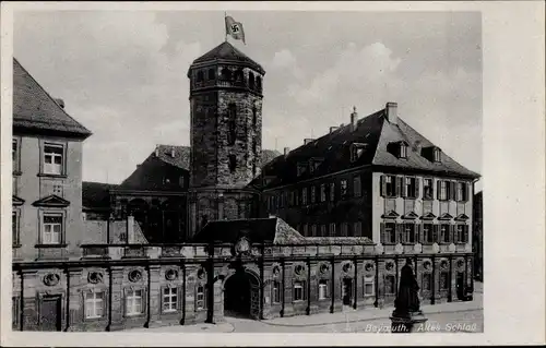 Ak Bayreuth in Oberfranken, Altes Schloss