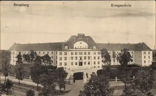 Ak Bydgoszcz Bromberg Westpreußen, Kriegsschule