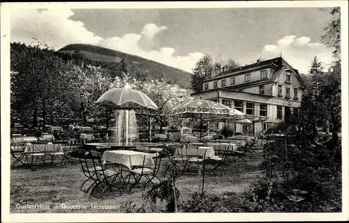 Ak Goslar am Harz, Gasthaus Gosetaler Terrassen