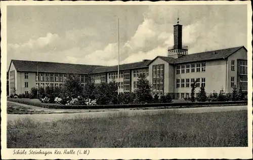 Ak Steinhagen in Westfalen, Schule