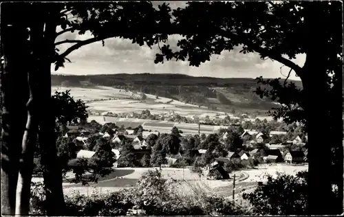 Ak Weifa Steinigtwolmsdorf Lausitz, Durchblick zum Ort, Sommerfrische