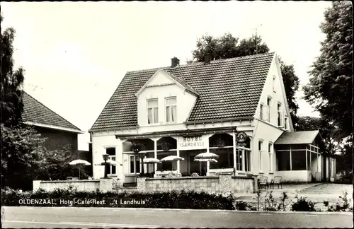 Ak Oldenzaal Overijssel, Hotel-Café-Restaurant t´ Landhuis