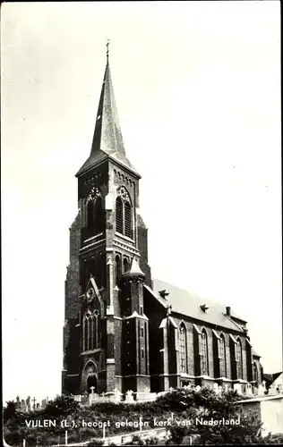 Ak Vijlen Limburg Niederlande, Kerk