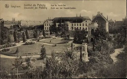 Ak Izegem Iseghem Westflandern, Institut de Pelichy, Vue du Nord-Est