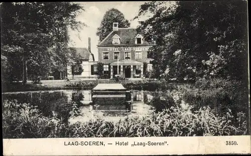 Ak Laag Soeren Gelderland Niederlande, Hotel Laag Soeren