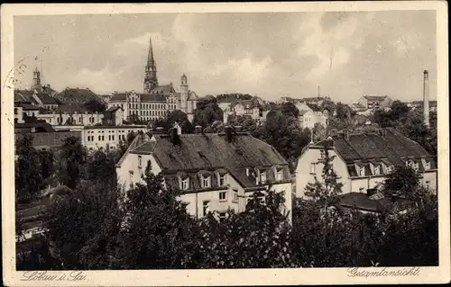 Ak Löbau in Sachsen, Gesamtansicht