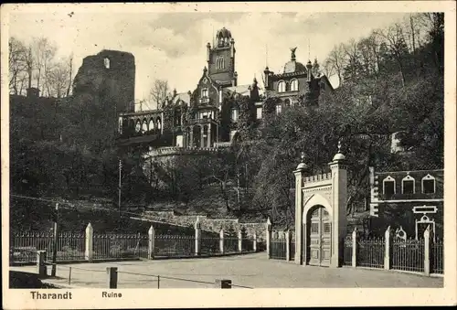 Ak Tharandt im Erzgebirge, Ruine