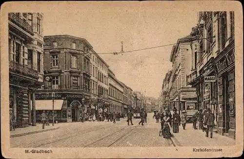Ak Mönchengladbach, Krefelderstraße, Kaufladen, J. Grassmann