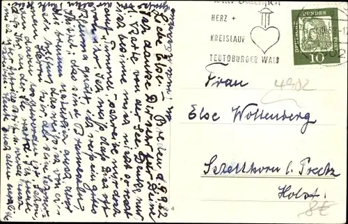 Ak Schötmar Bad Salzuflen in Lippe, Straßenansicht, Ortspartie, Kreissparkasse