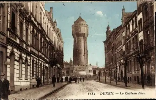 Ak Düren im Rheinland, Le Chateau d'eau, Wasserturm