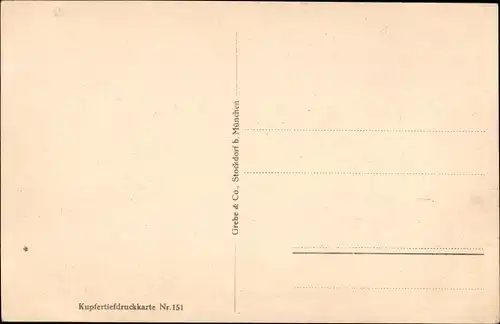 Ak München, vom Maximilianeum aus gesehen