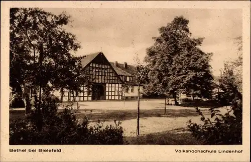 Ak Bethel Bielefeld in Nordrhein Westfalen, Volkshochschule Lindenhof