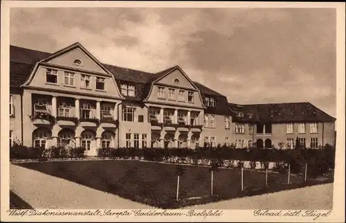 Ak Gadderbaum Bielefeld in Nordrhein Westfalen, Westf. Diakonissenanstalt Sarepta, Gilead, Ostflügel