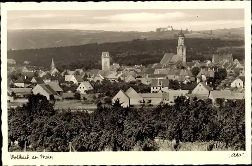 Ak Volkach am Main Unterfranken, Panorama