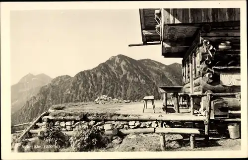 Ak Bad Wiessee in Oberbayern, Aueralm