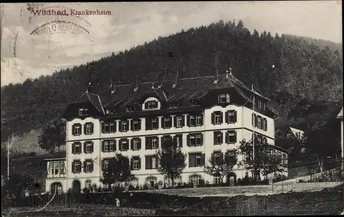 Ak Bad Wildbad im Schwarzwald, Krankenheim