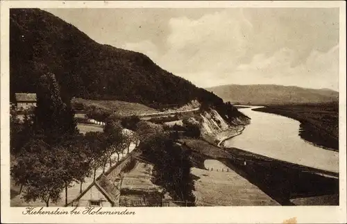 Ak Stahle Höxter an der Weser, Kiekenstein