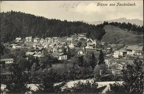 Ak Bad Faulenbach Füssen im Ostallgäu, Panorama