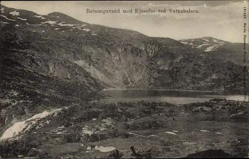 Ak Vatnahalsen Myrdal Norwegen, Reinungavand, Kjosefos