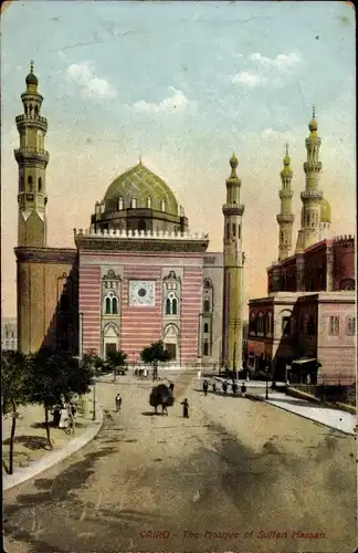 Ak Cairo Kairo Ägypten, The Mosque of Sultan Hassan