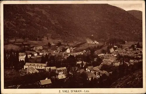 Ak Vall d'Aran Katalonien, Lés, Totale