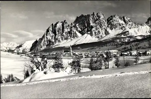 Ak Cortina d'Ampezzo Veneto, Pomagagnon, Winter