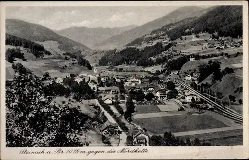 Ak Steinach am Brenner in Tirol, Gesamtansicht Nordkette