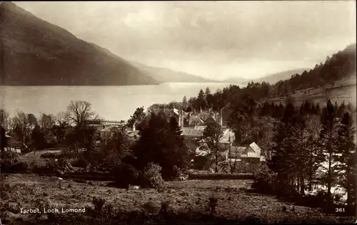 Ak Tarbet Lomond Schottland, Gesamtansicht