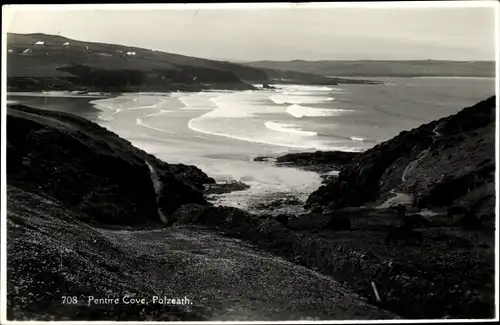 Ak Polzeath Cornwall England, Pentire Cove