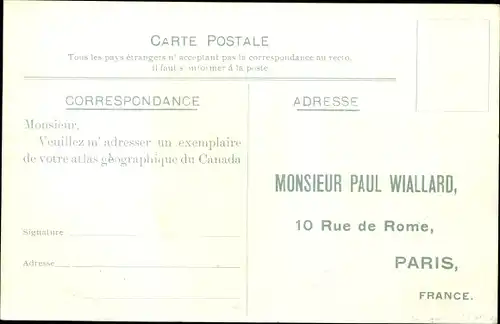 Ak Québec Kanada, chateau, Vue générale, quais