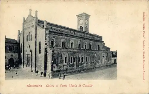 Ak Alessandria Piemonte, Chiesa di Santa Maria di Castello