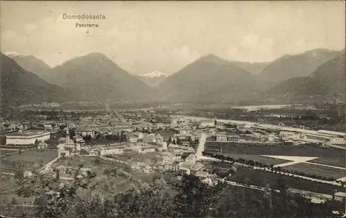 Ak Domodossola Piemonte, Panorama