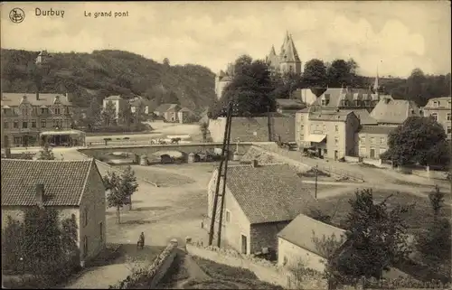 Ak Durbuy Wallonien Luxemburg, Le grand pont