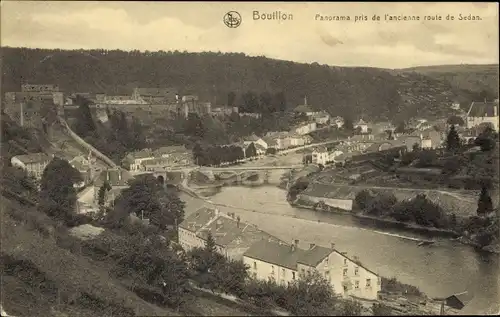 Ak Bouillon Wallonien Luxemburg, Panorama