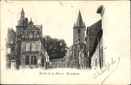 Ak Bouvignes sur Meuse Wallonien Namur, Vallée de la Meuse