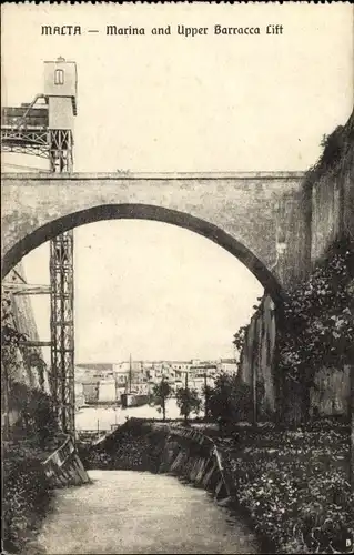 Ak Malta, Marina and Upper Barracca Lift