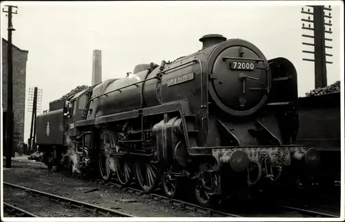 Foto Ak Britische Eisenbahn, Dampflok Nr. 72000, Clan Buchanan