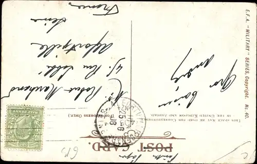 Ak Private, Yorkshire Regiment, britischer Soldat in Uniform, Orden